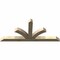 Ekena Millwork Richland Rough Sawn Timber Gable Bracket, Douglas Fir, 96"W x 44"H x 6"D x 6"F, 11/12 Pitch GBW096X44X0606RIC00RDF - alternate 4